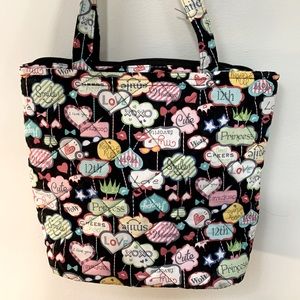 Medium size colorful tote bag